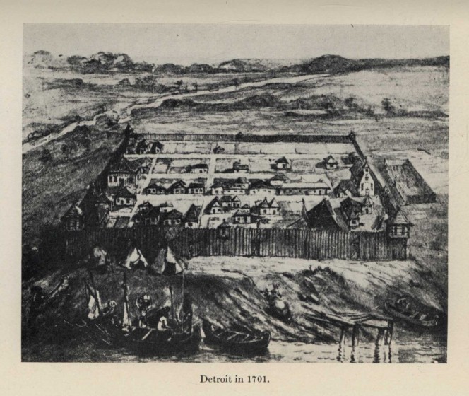 Detroit in 1701