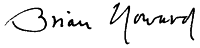 Signature—Brian Howard